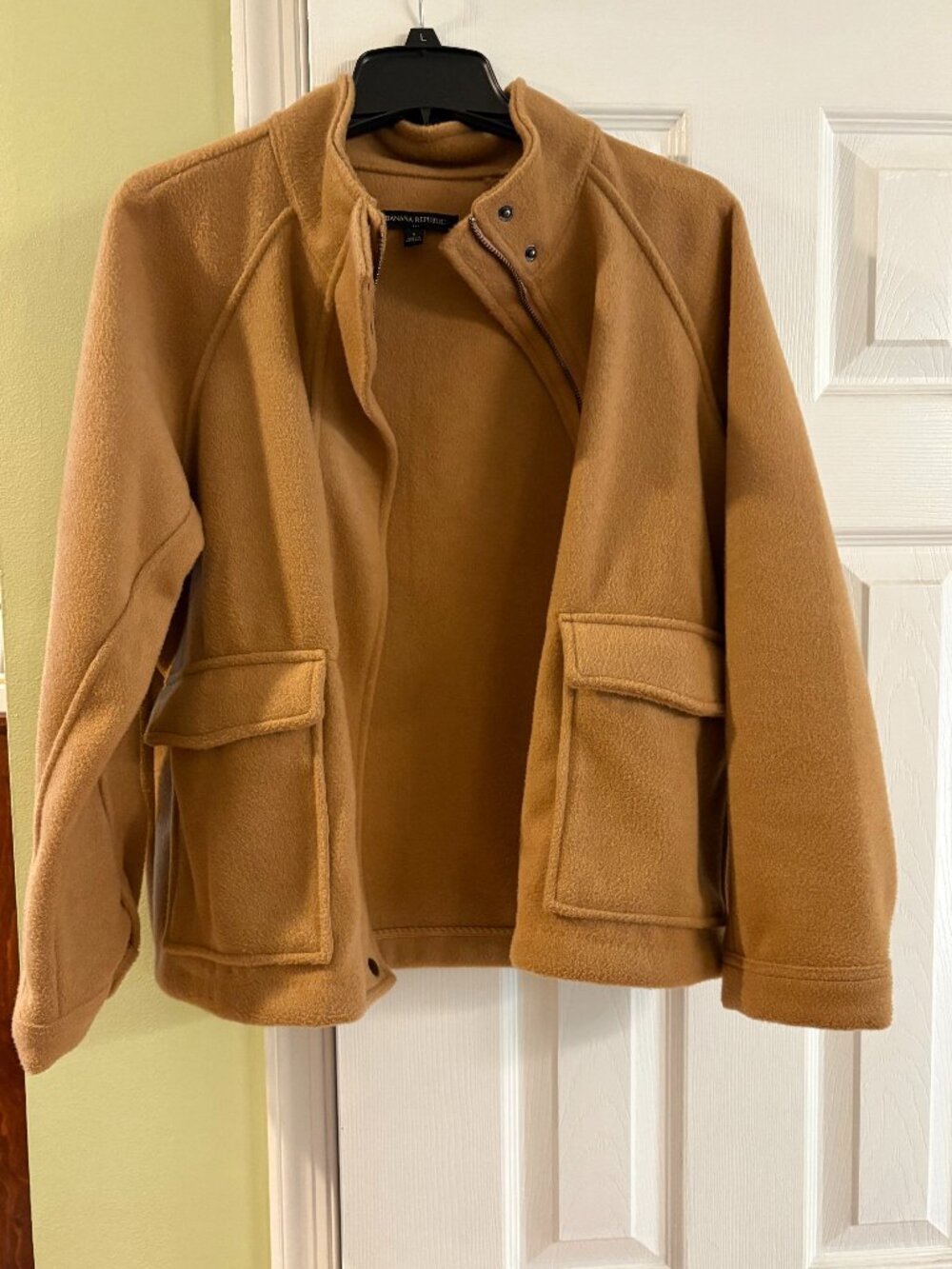 Banana Republic - Tan Moto Jacket Size S